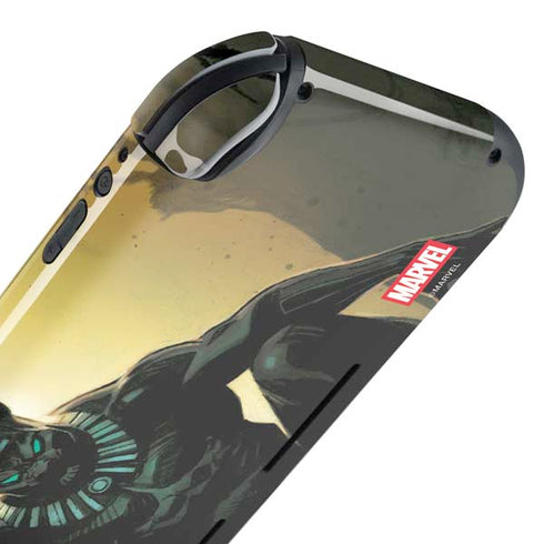 Marvel Black Panther TChalla King of Wakanda Nintendo Switch Lite Skin